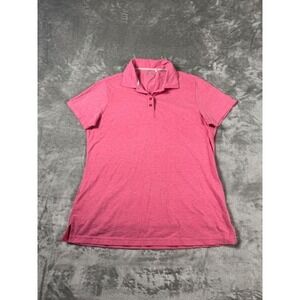 Polo Shirt Women's Size Medium Pink